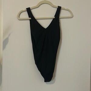 Size Small Aerie Smoothiez Black Bodysuit